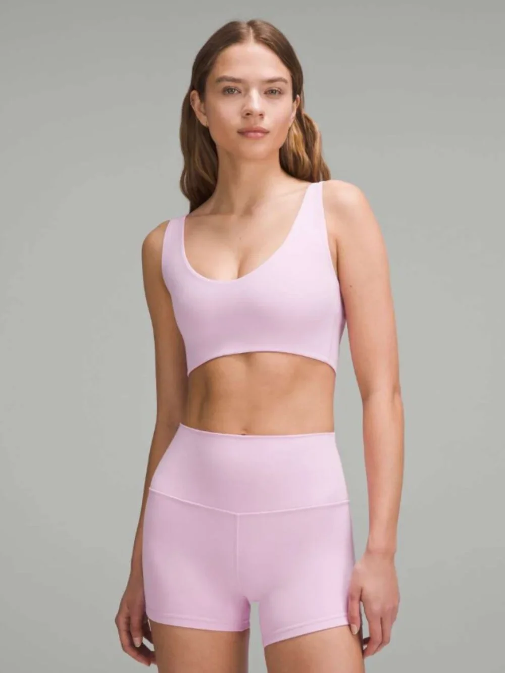 Lululemon Vitapink align short & bra set - S
